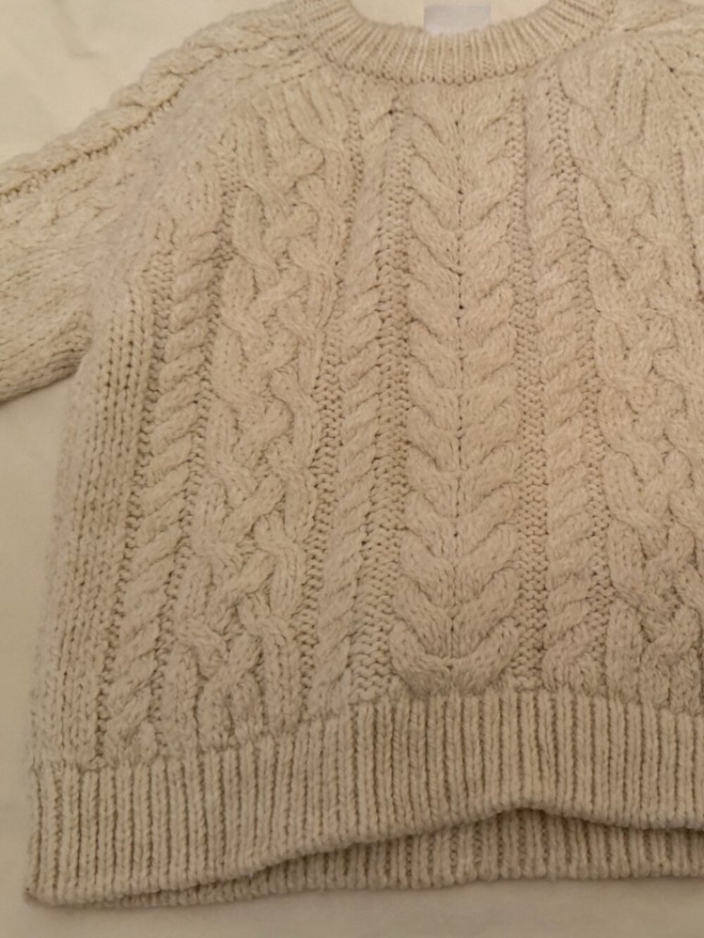ZARA Kids Ecru Sweater 2-3 years old